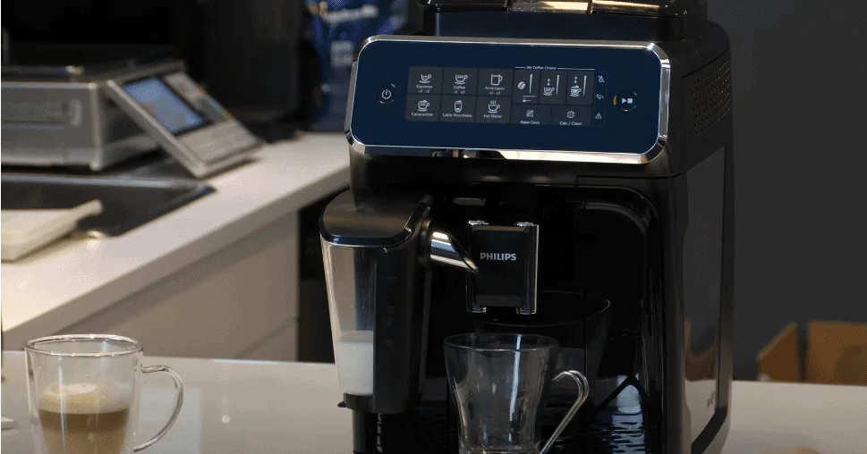  Philips 1200 Series Fully Automatic Espresso Machine, Classic  Milk Frother, 2 Coffee Varieties, Intuitive Touch Display, 100% Ceramic  Grinder, AquaClean Filter, Aroma Seal, Black (EP1220/04): Home & Kitchen